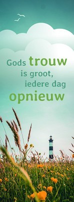 Gods trouw is groot, iedere dag opnieuw - boekenlegger