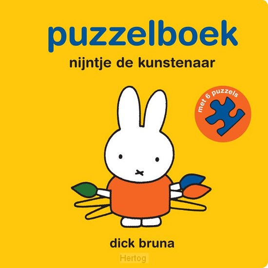 nijntje de kunstenaar - puzzelboek