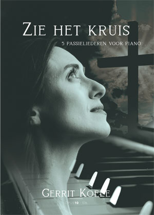 Zie het kruis - Notenschrift.